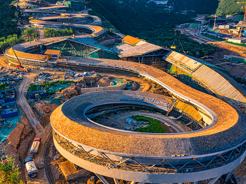 Skipiste der Olympischen Winterspiele